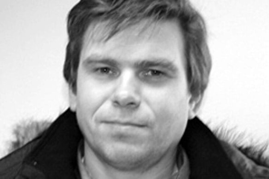 Daglig leder hos Høytrykksvakta i Tromsø, Per H. Olsen og hans rørleggere jobber på spreng i sprengkulda.