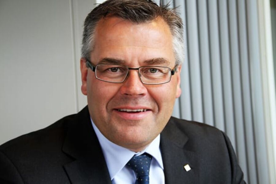 Administrerende direktør i Entra Eiendom Kyrre Olaf Johansen er meget fornøyd med resulatene Entra Eiendom har oppnådd i deres energisatsing.