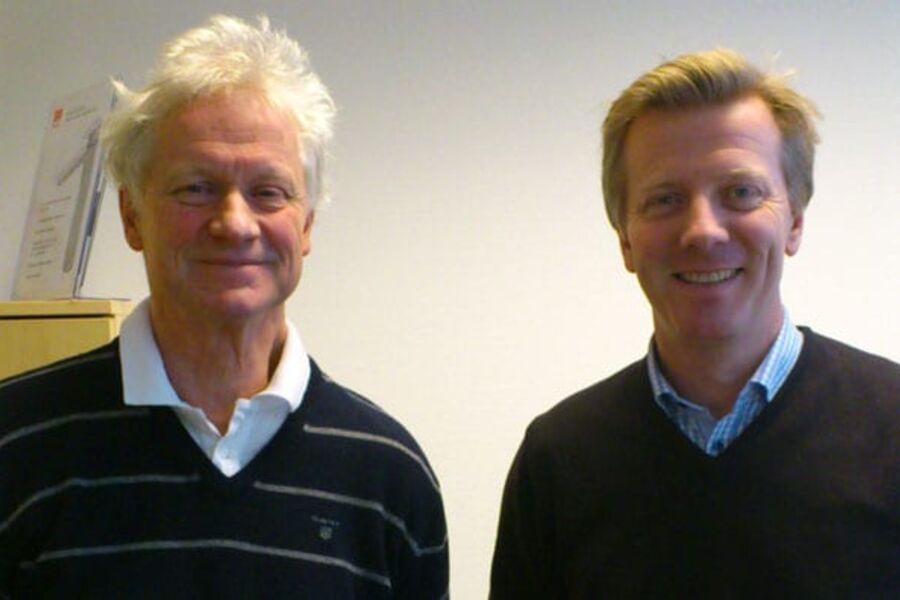 Kåre Astrup har nå overlat direktørposten til tidligere salgsdirektør Thomas Hanche-Olsen o Oras Armatur.