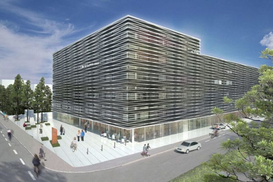 Østensjøveien 27 er valgt ut som et forbildeprosjekt innen Future Built av Oslo Kommune.