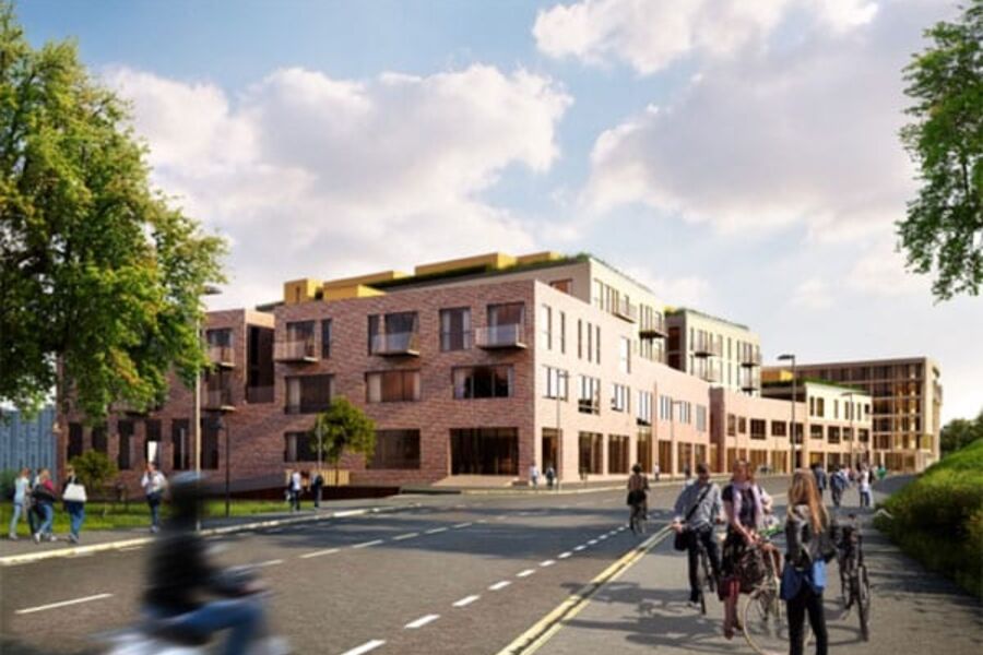 Prosjektet er på totalt 29.000 kvadratmeter og skal utføres i total­entreprise.