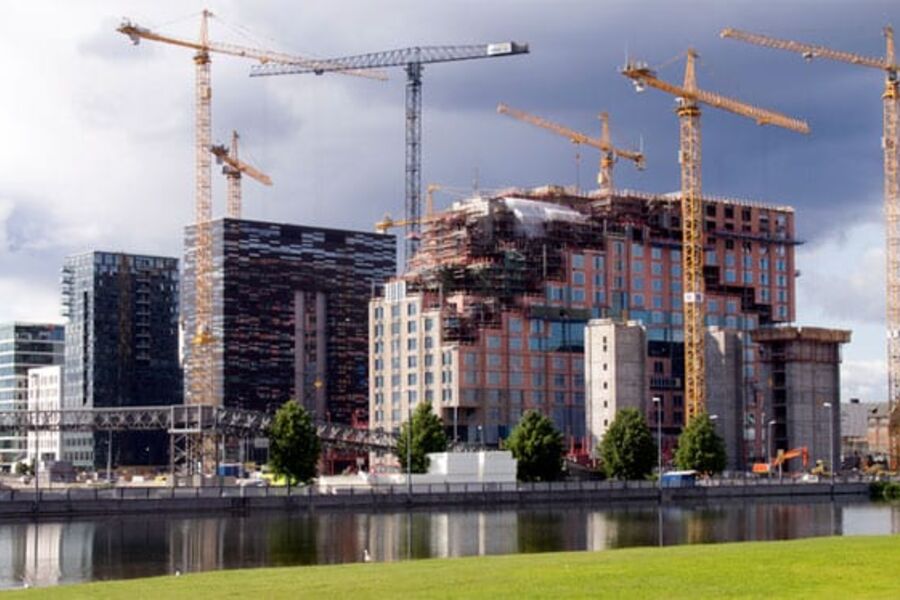 Barcode i Bjørvika.Illustrasjonsfoto. foto: Håkond Prestvik