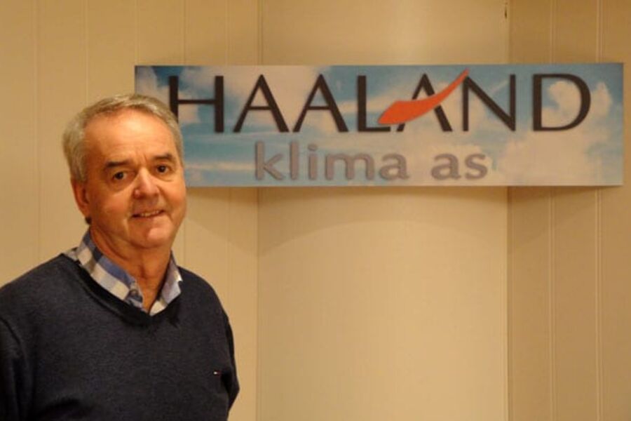 - Vi er veldig fornøyd med fjoråret, og ser også veldig positivt på 2012 slik som det ser ut nå, sier Bjørn Haaland i Haaland Klima.