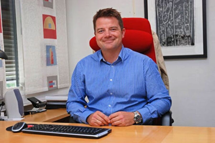 Comforts administrerende direktør, Knut Strand Jacobsen gleder seg til Kick Off i februar.  En festdag for oss, sier Strand Jacobsen.