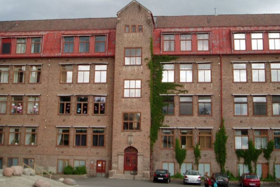 Tre FutureBuilt-prosjekter vil bli presentert under Enovakonferansen Det grønne gullet. Her et bilde fra Brandengen skole, som snart blir et FutureBuilt-prosjekt.