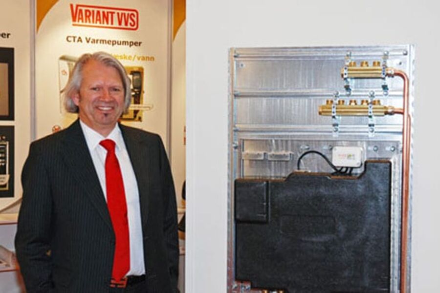 Administrerende direktør Kjell Jensen i Variant VVS har stor tro på et godt år for aktørene innen varmebransjen i 2012.