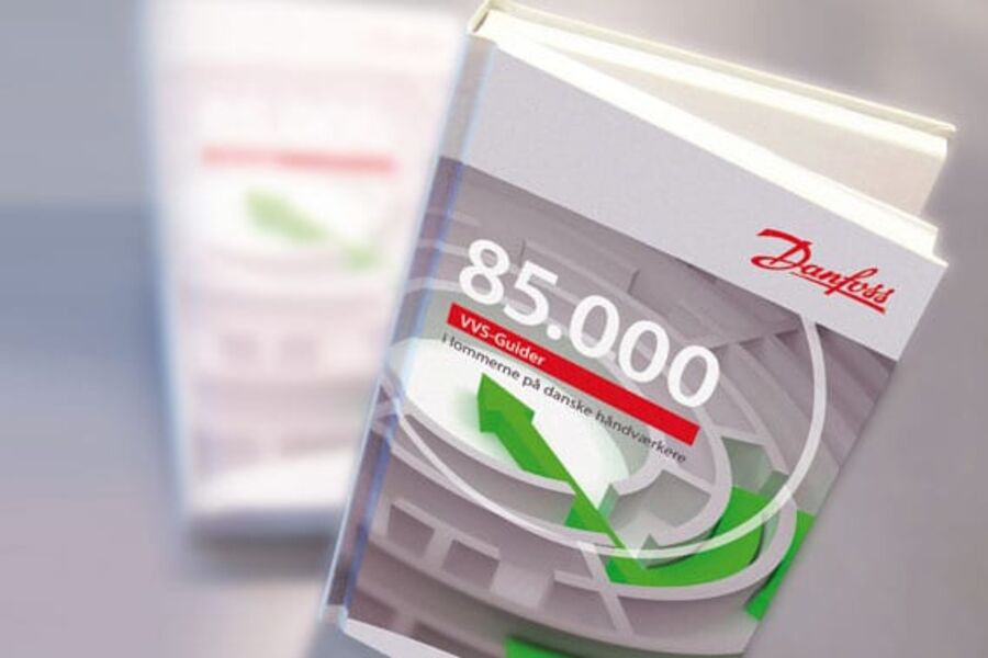 Danfoss utgir nå sin sjette utgave av deres VVS guide.Opplaget er på hele 85.000 eksemplarer.