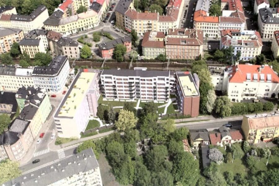 Arbeidene starter opp til sommeren dersom tilstrekkelig antall leiligheter er solgt, og planlagt innflytting er våren 2014.