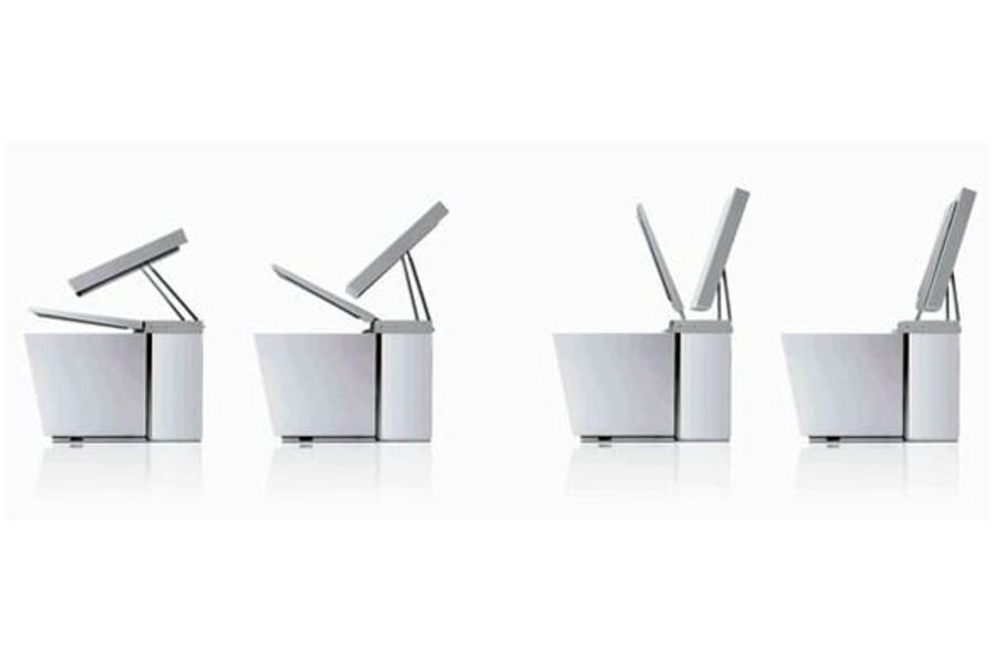 Numi  nytt toalett fra produsenten Kohler. Toalettet beskrives i overkant teknologisk.