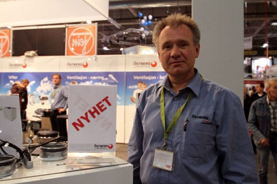 Johnny Gangsø, daglig leder i Beam Östberg AS var veldig godt fornøyd med Bygg Reis Deg i år.- Vi fikk utrolig mye pågang under messedagene.