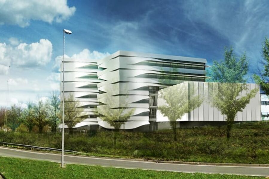 Eiendommen utvikles av Linstow AS på vegne av Watrium Eiendom AS, som eies av Anders C. Wilhelmsen.Illustrasjon: Lund Hagem Arkitekter AS