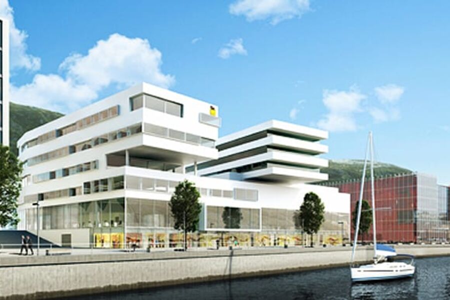 Strandparken i Hammerfest.