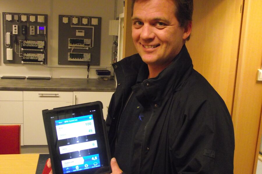 Rørlegger Petter Haagenrud fra Komplett Bygg AS i Oslo