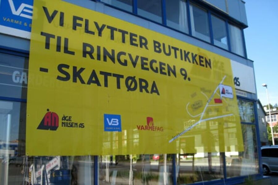 Butikken er flyttet fra Stakkevollveien til Ringveien, slik at hele bedriften med 57 medarbeidere nå er samlokalisert.