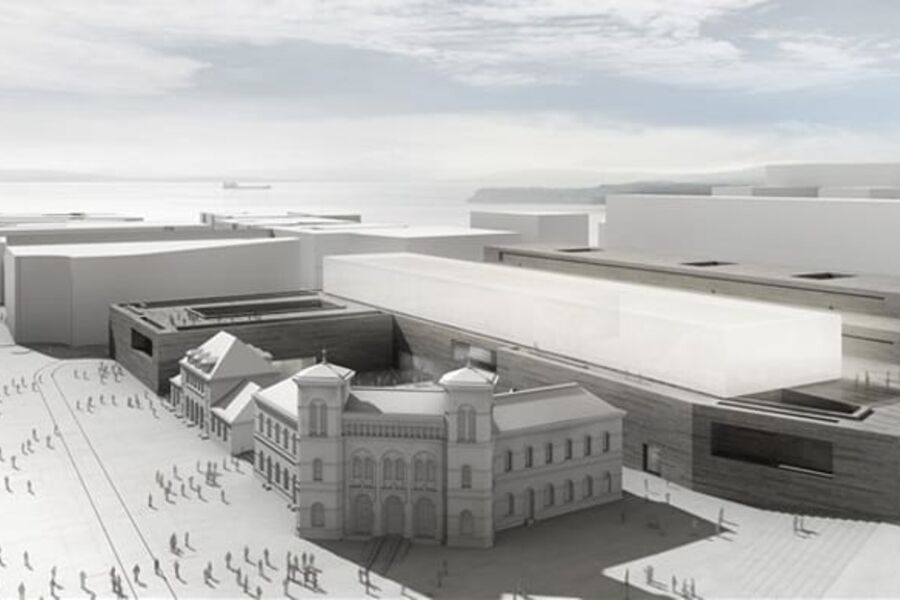 Illustrasjon: Statsbygg/Kleihues + Schuwerk Gesellschaft von Architekten mbH