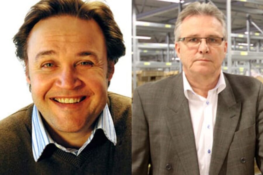 Daglig leder hos Rørkjøp, Frank Olsen og segmentdirektør, VVS hos Onninen, Per Erik Strand er begge godt tilfreds med den nye samarbeidsavtalen