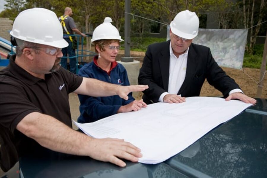 Igasngsetting av nye boliger er på vei oppover. Illustrasjonsfoto.