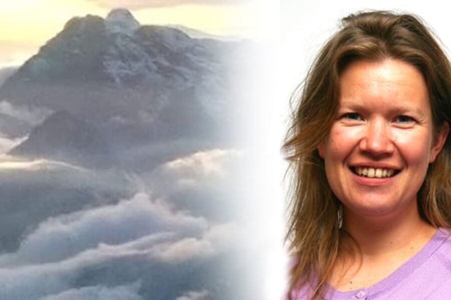 Anne Therese Gullberg, forsker II ved Cicero, Senter for klimaforskning. Montasje: VVS-Forum.