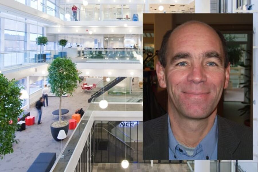 - Spennende resultater, sier Staffan Hintze, sjef for Forskning og Utvikling hos NCC i Sverige. Montasje: VVS-Forum.