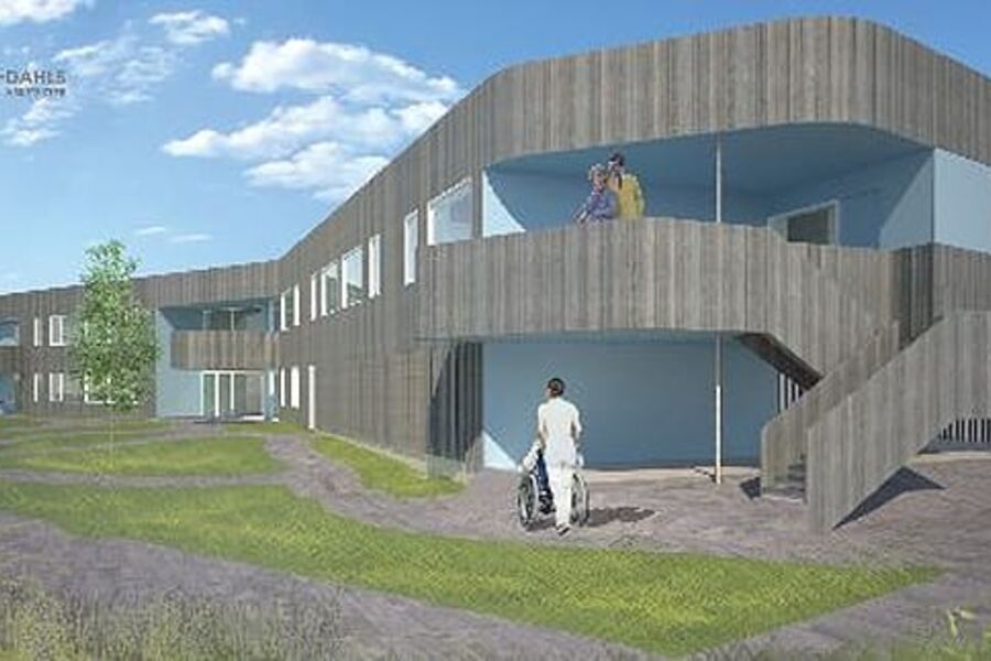 Husabøryggen bofellesskap (Ill: ©Brandsberg-Dahls arkitekter)