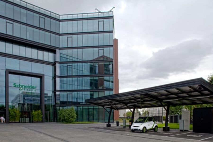 Schneider Electrics nye hovedkontor i Paris.