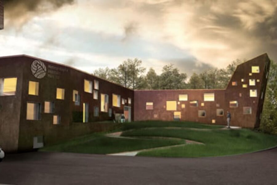 Meteorlogisk Institutt på Blindern åpner sitt nye klimaeffektive bygg på Blindern 14. juni.