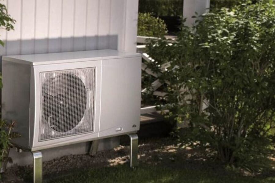 Pass på at det er fritt rom over og i forkant av utedelen på pumpa.Foto: CTC Ferrofil