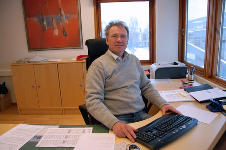  Godt inneklima handler rett og slett om sunne omgivelser, sier adm. direktør Johnny Gangsø i Östberg. Foto: Per Henriksen