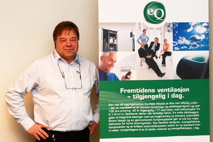 Adm.direktør Ketil Eriksen i Fläkt Woods trer sammen med Torger Brekke ut av styret i VKE etter forrige ukes årsmøte i VKE.