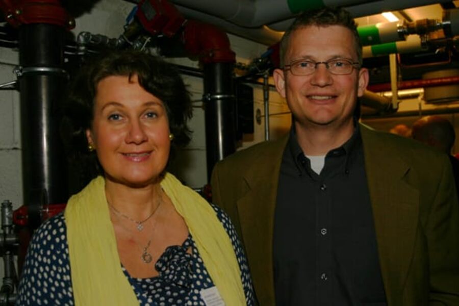 To sentrale aktører før- og under kurset: Heidi Juhler, Norsk Fjernvarme og Anders Meinert, Multiconsult