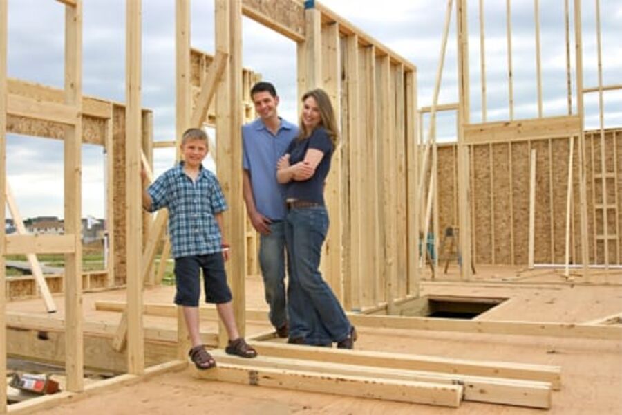 Nytt hus, men en NTF-analyse viser at drøyt halvparten av de beregnede utbedringskostnadene kunne henføres til feil skjedd under byggingen.