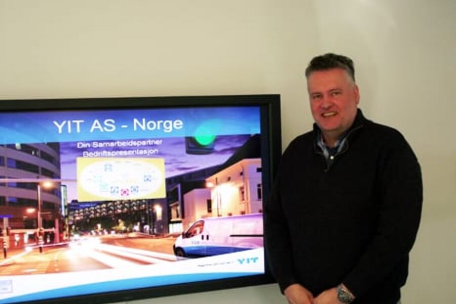 Gunnar Qvam i YIT er utdannet rørlegger og vvs-ingeniør og er opptatt av høy kvalitet.