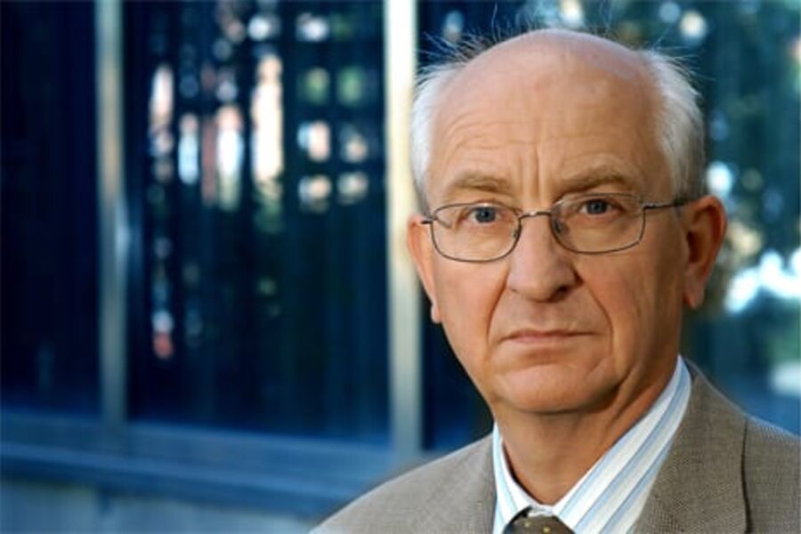 Martin Mæland i OBOS (over) bekymrer seg sammen med Baard Schumann i Selvaag Bolig.