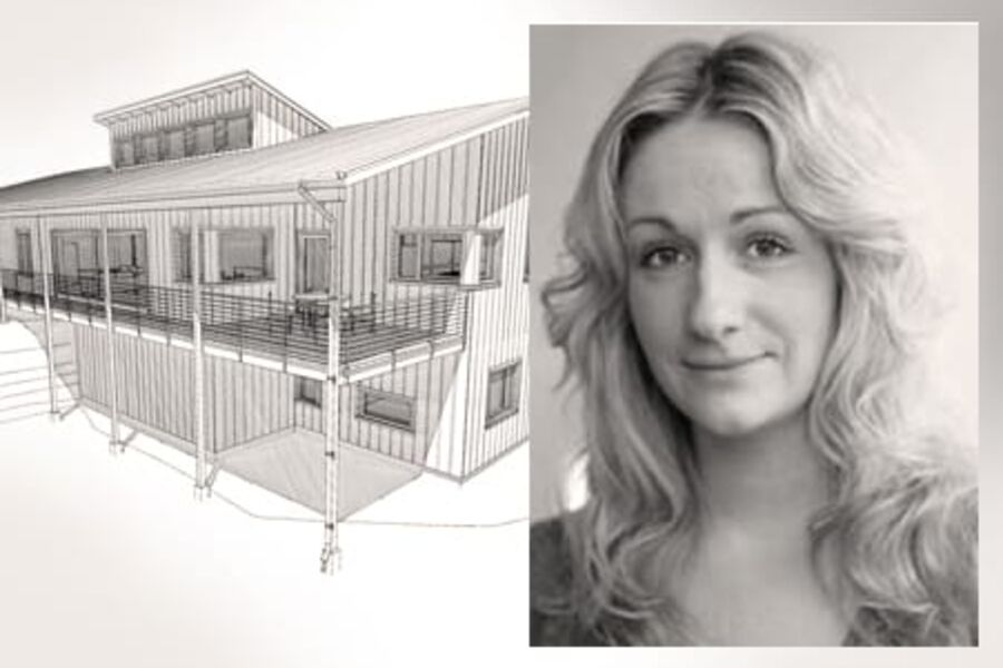 Cecilie Walle er prosjektansvarlig i Skarland Press Kurs og Konferanse, og inviterer sammen med VVS-foreningen til konferanse om passivhus. Montasje: VVS-Forum.