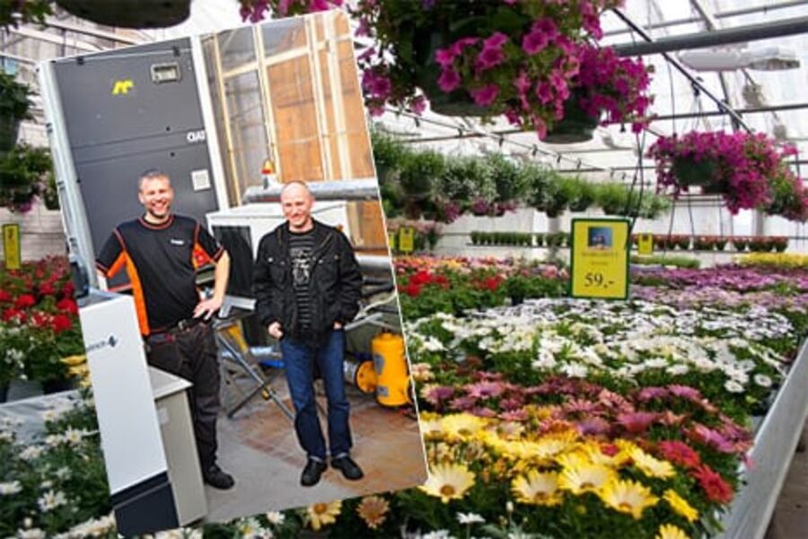 Ole Hogstad, Drivstua Gartneri AS og Perry Dahl, AF Energi & Miljøteknikk.