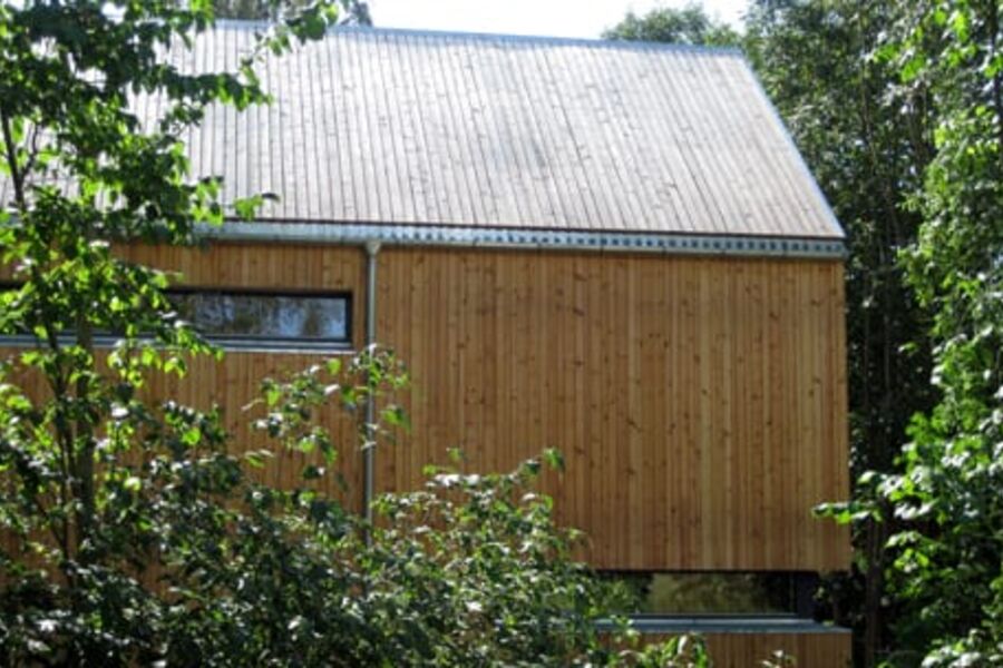 Villa Stoknes - passivhus i Oslo. Foto: Stein Stoknes