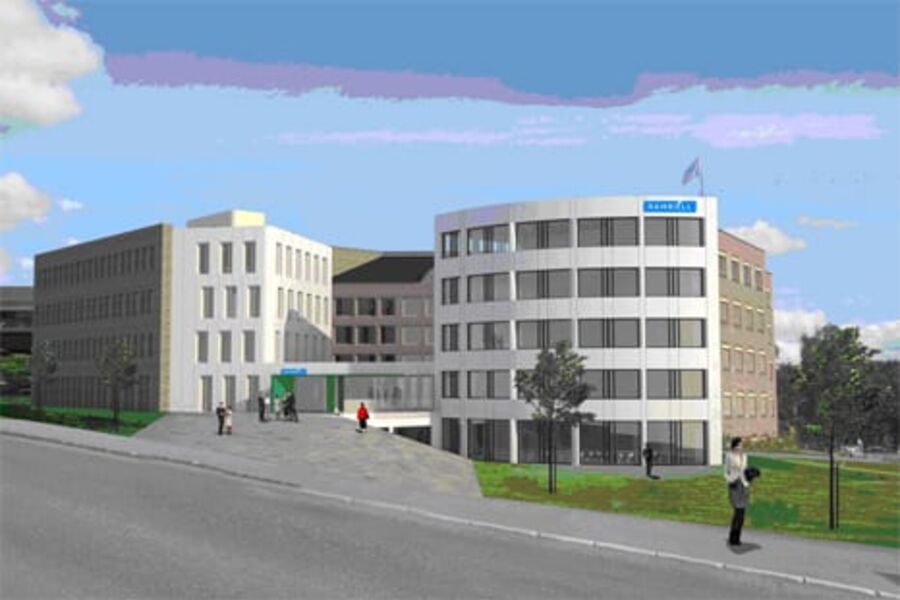 Prosjekt som ble brukt som demonstrasjonscase under konferansen åpenBIM i praksis 2010. Et nytt kontorbygg på omtrent 2.000 kvm på Skøyen utviklet av Holm Eiendom.