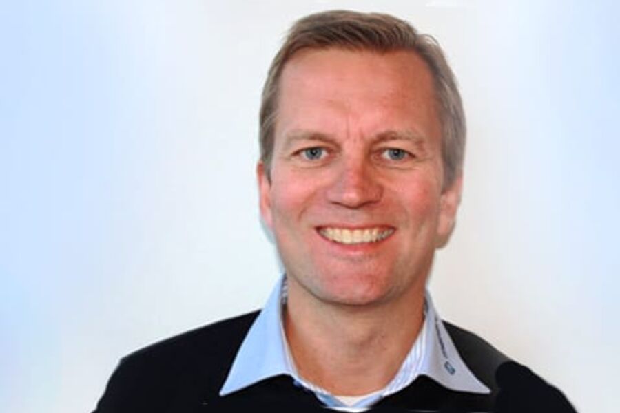 En engasjert Erik Thurmann-Nielsen, salgsjef hos Menerga AS.