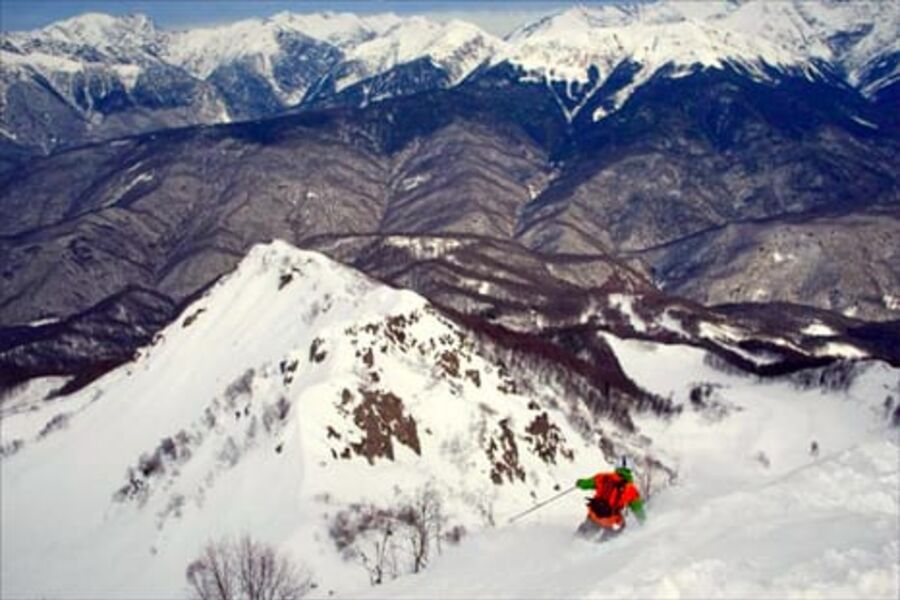Sochi i Russland, stedet for vinter-OL i 2014. Arrangøren tenker grønt.