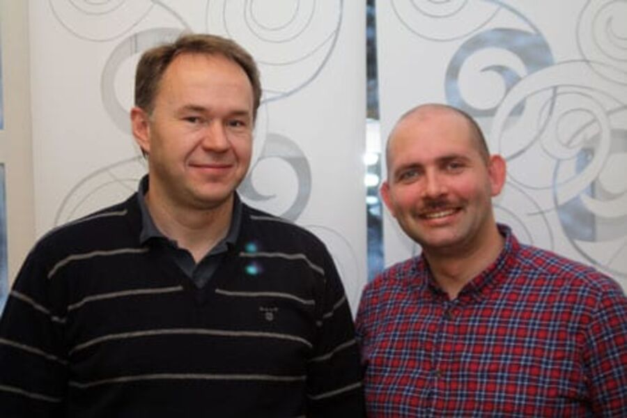 Faglig leder Knut Olav Knudsen og daglig leder Thor-Jostein Egeland bidrar til å skape mye engasjement rundt VVS-foreningen, og de gleder seg over stadig nye medlemmer i foreningen.