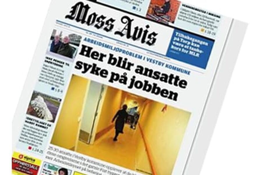 Moss Avis har påpekt dårlig klimanlagg og muggsopp i kommunebygg i Vestby.