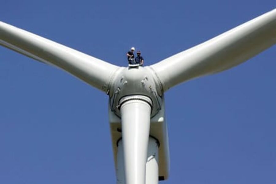 Derfor er det best med tre vinger på vindmøller...