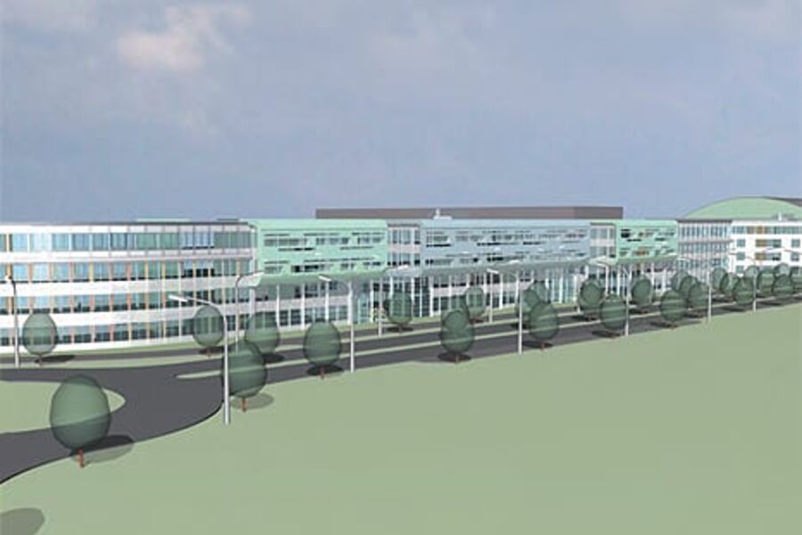 Fornebu Technoport skal nå bli lavenergibygg.