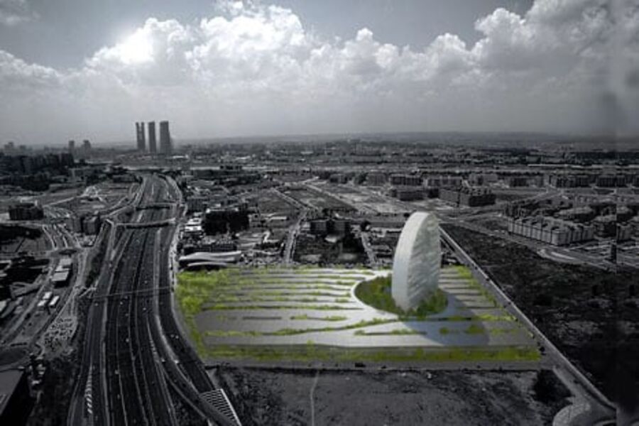 Arkitektene Herzog & de Meuron har designet det nye hovedkvarteret for den spanske storbanken BBVA. Komplekset skal ligge midt i Madrid, og Swegon skal levere blant annet et avansert klimaanlegg.