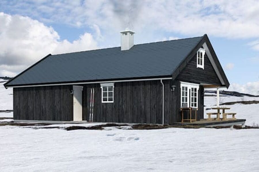 Norske hytter utsatt for frost- og vannskader. En tredobling i antall skader på ett år er oppsiktsvekkende mye.Illustrasjonsfoto.