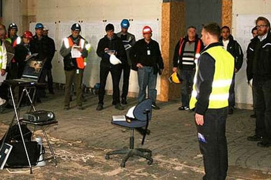 Det var stor oppslutning om Statsbygg siste presentasjon av Domus Media ovenfor entreprenørene. På dette prosjektet skal Statsbygg benytte totalentreprise som entrepriseform.Foto: Statsbygg