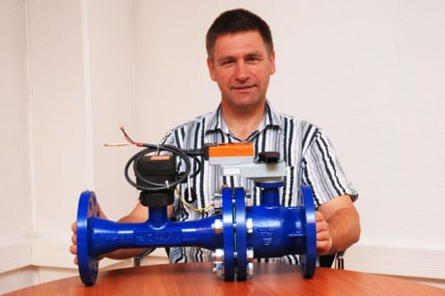 Administrerende direktør Johan O. Brevik i Belimo jubilerer med ekstra mye å vise frem under VVS-dagene.