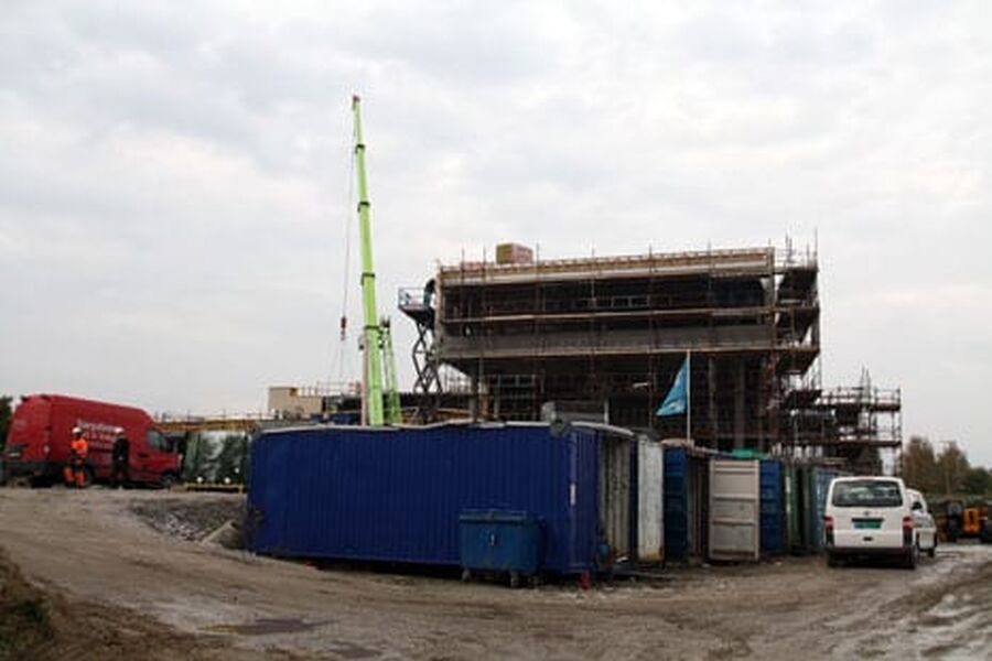 Til våren neste år vil Infotjenesters nye kontorbygg i Østfold stå klart. Bygget vil få karakteren A.