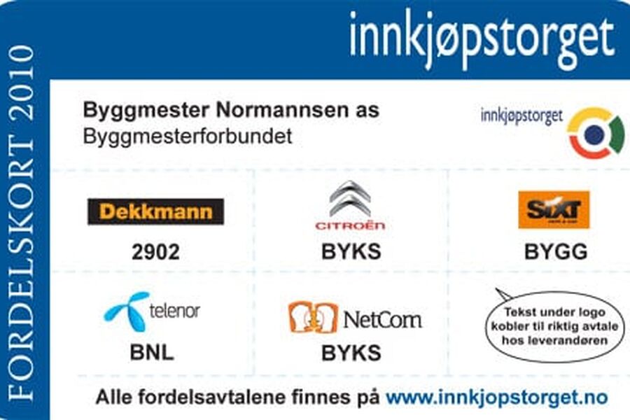 Innkjøpstorgets Fordelskort 2010 skal gjøre tilgangen til fordelsavtalene enklere og sikrere.