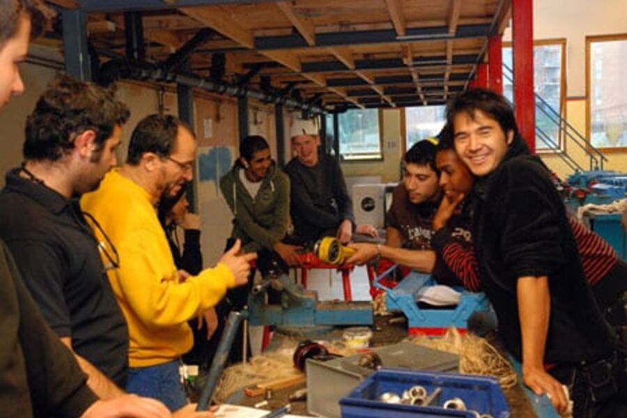 Her har vi et knippe studenter fra Sogn.